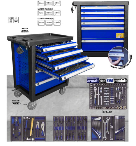 Carrello officina 6 - carrello,