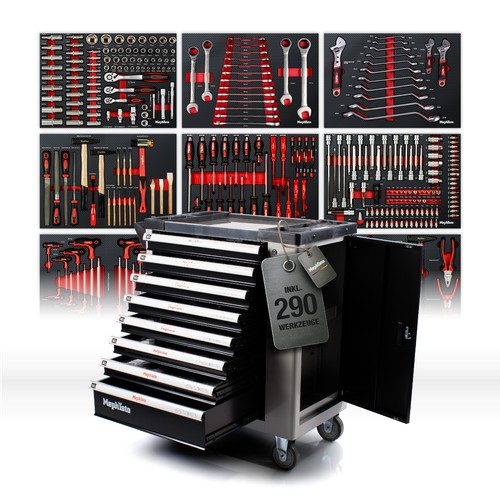 Carrello officina pieno - da,